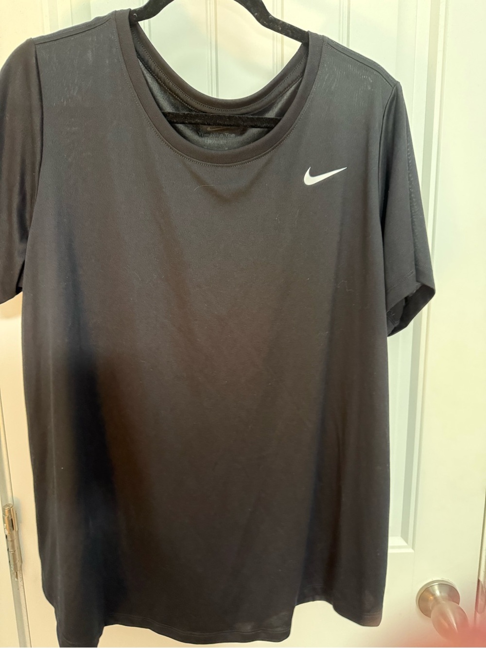 Nike Women’s Black Dri-FIT Crew Neck Tee